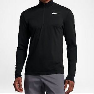 Nike men’s Golf 1/2 Zip Dri Fit Knit